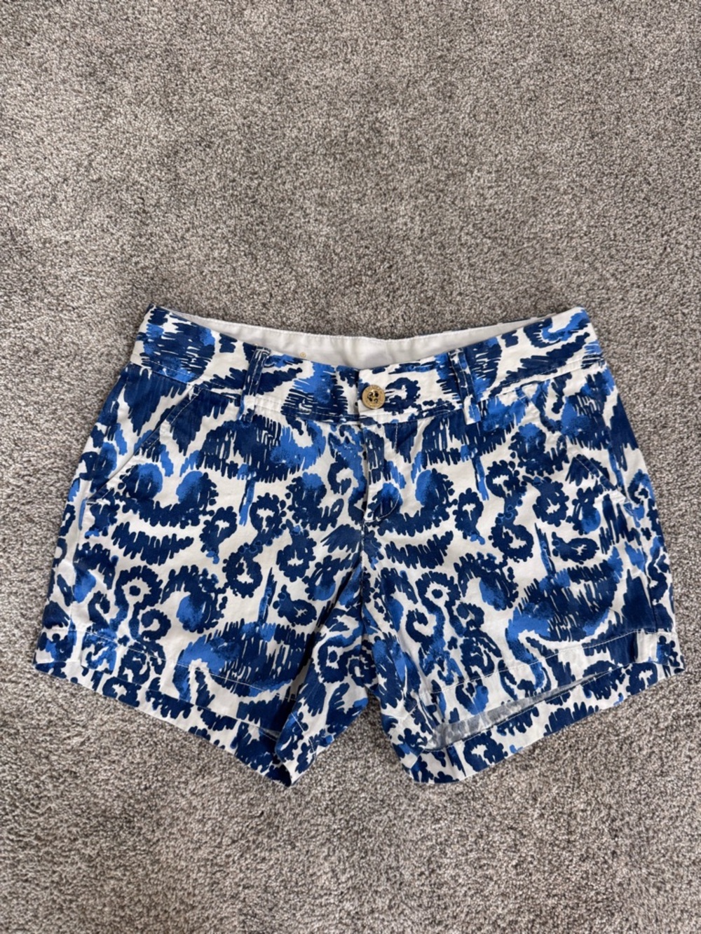 Lilly Pulitzer The Callahan Short, Size 2, 100% Cotton